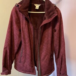 St. John's Bay Women's Deep Red Ski Jacket